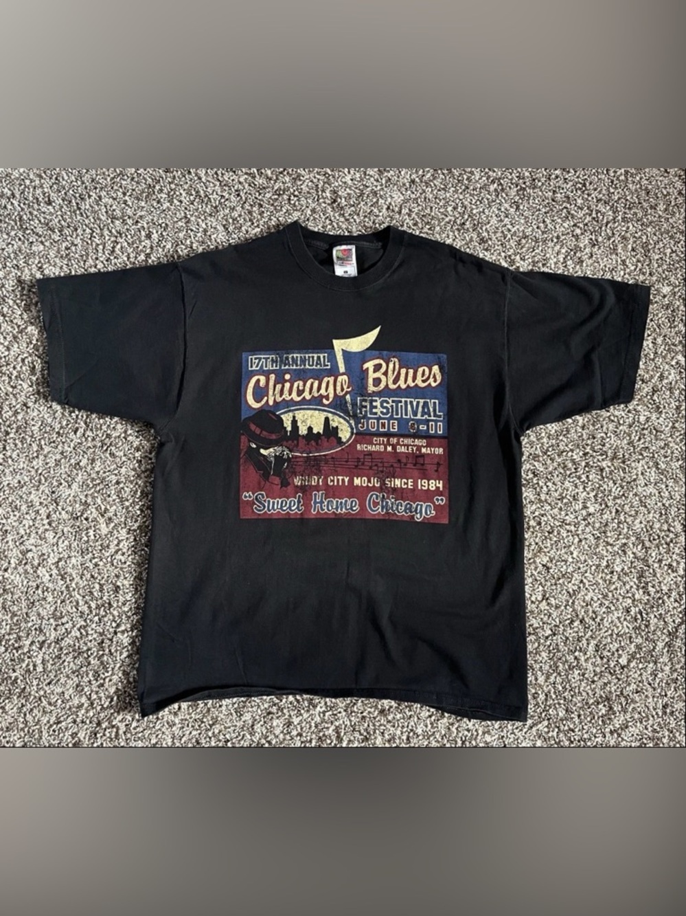 Chicago Blues Festival Concert T Shirt 2000 Large Koko Taylor